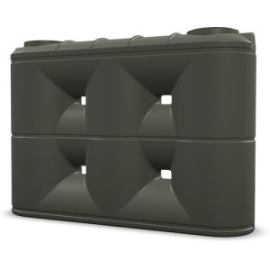 3000L - Slimline Water Tank- Tidal Green